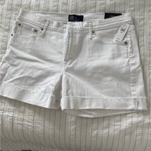 GAP Women's Crisp White Jean Shorts